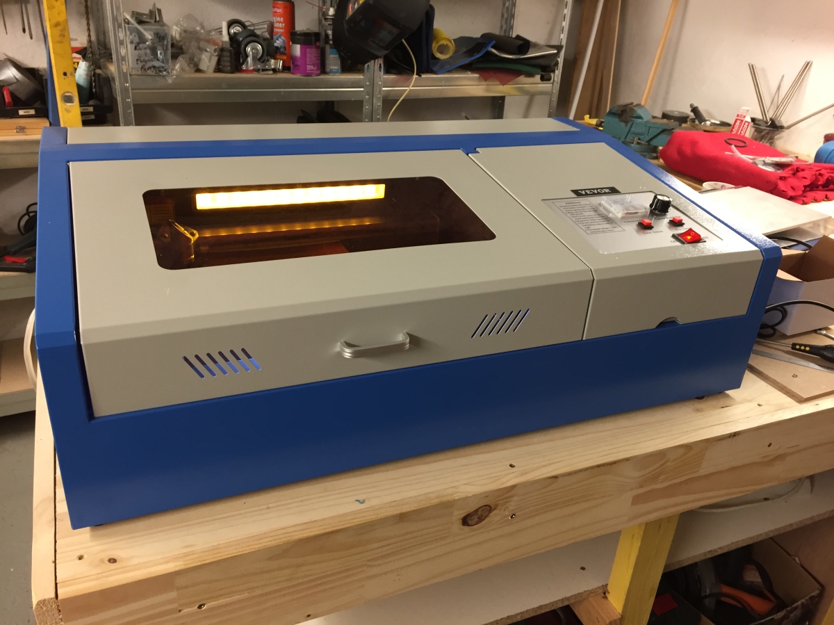 K40 laser – Part 3 – yet more 'making it work at all'!